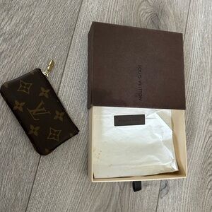 Louis Vuitton Brown Monogram Pouch/Key Holder